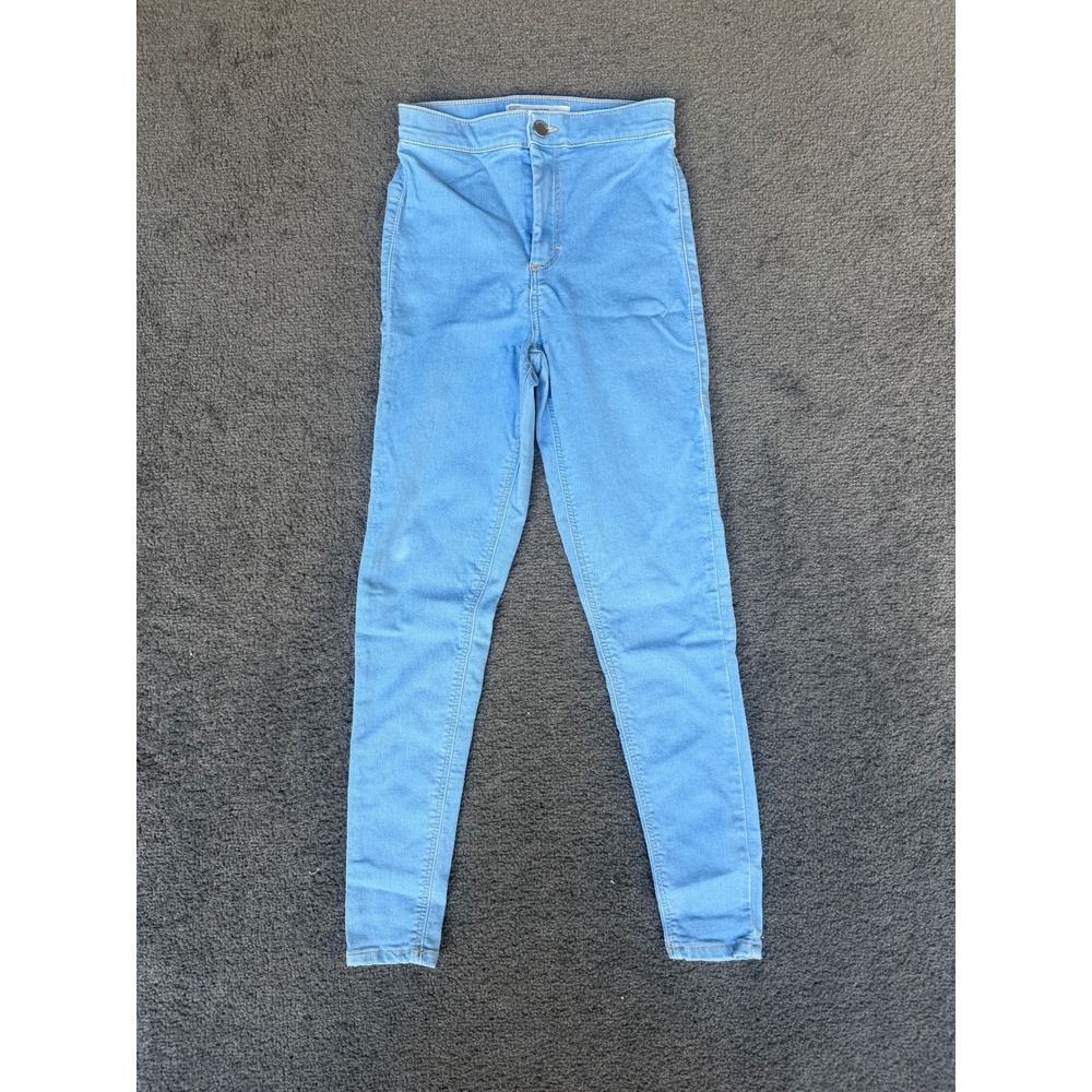 Topshop Moto Joni High Rise Skinny Jeans Light Blue W28 L30 High Waisted Denim